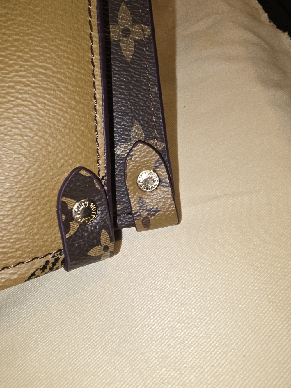 Louis Vuitton Brown Monogram Reversible Tote Bag - Picture 8 of 10